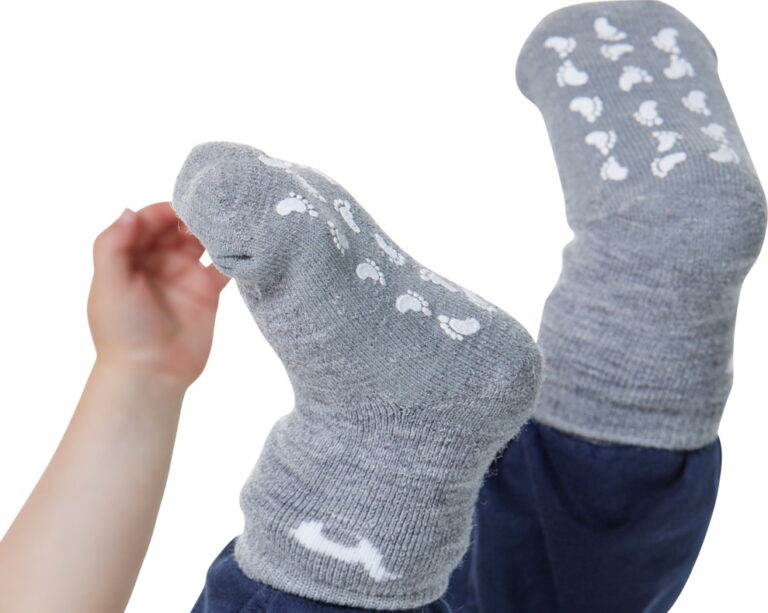 Kinder Anti-Rutsch Alpaka Socken – natürlichguet