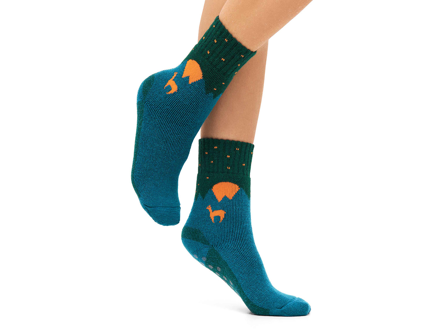 Antirutsch Socken lang